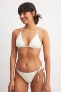 NA-KD Heklet bikinitruse - White