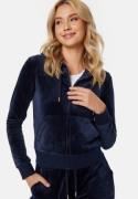 Juicy Couture Robertson Classic Velour Hoodie Night Sky L