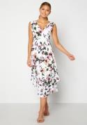 Bubbleroom Occasion Valeria Dress White / Floral 4XL