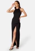 BUBBLEROOM Prissa Halterneck Gown Black 2XL