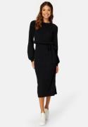 BUBBLEROOM Amira knitted dress Black M