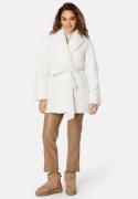 BUBBLEROOM Hedda Short Padded Coat Winter white M