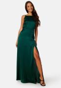 Bubbleroom Occasion Laylani Satin Gown Dark green 44