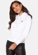 Calvin Klein Jeans CK Embroidery Hoodie YAF Bright White S
