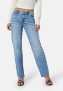 BUBBLEROOM Bettina Low Straight Jeans Light blue 34