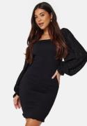 BUBBLEROOM Jayla smock dress Black S