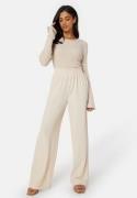 BUBBLEROOM Matilde Regular Trousers Light beige M