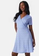 Pieces Pcsienna SS Dress Dusty Blue XL