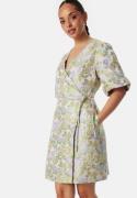 Y.A.S Yaspanja SS Wrap Dress Patterned L