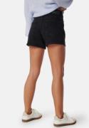 VERO MODA Vmtess mid rise short denim shorts Black Denim S