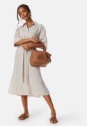 GANT Rel Linen SS Shirt Dress Sand 40