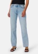 ONLY Onlbree low straight rhinest denim jeans Light Blue Denim 25/32
