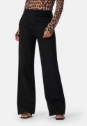 BUBBLEROOM Soft Suit Wide Trousers Black S