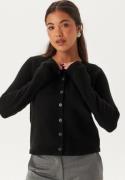 BUBBLEROOM Knitted Cardigan Black M