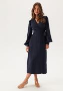 BUBBLEROOM Wrap Dress Navy 44