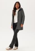 ONLY Sedona Light Coat Dark grey melange XXL