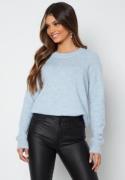 SELECTED FEMME Slflulu LS Knit O-Neck Blue XXL