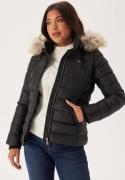 TOMMY JEANS Tjw Basic Hooded Down Jacket BDS Black L