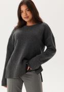 Pieces Pcnancy Ls Loose O-neck Knit Magnet XS