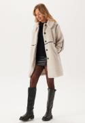 ONLY Onlrubi Shearling Coat  Pumice Stone XS