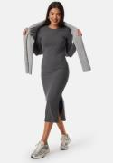 Pieces Kylie O-Neck Midi Dress Magnet L