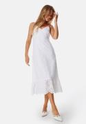 Pieces Pcvilde Strap Dress Bright White S