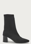 BUBBLEROOM Knitted Ankle Boot Black 39