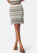 VERO MODA Vmminou Nw Short Skirt Birch Detail:w. Black L