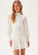 Bardot Remy Mini Lace Dress 110601 Orchid White 38(UK10)