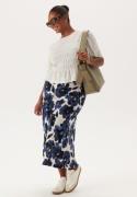 Happy Holly  Soft Midi Skirt Patterned 44/46