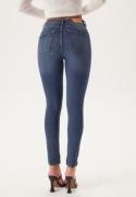 BUBBLEROOM  High Ankle Superstretch Jeans Medium blue 34