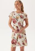 Ida Sjöstedt Nadia Dress Creme Red Floral 38