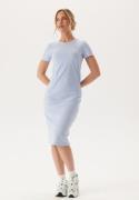 TOMMY JEANS Tjw Rib Bodycon Midi Dress C3q Sweet Blue L