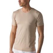 Mey Dry Cotton Functional Rounded Neck Shirt Beige Large Herre