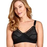 Miss Mary Cotton Dots Soft Bra BH Svart G 90 Dame