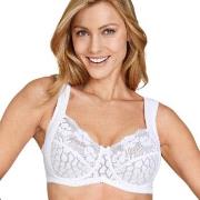 Miss Mary Jacquard And Lace Underwire Bra BH Hvit B 75 Dame