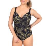 Femilet Honduras Covering Swimsuit Grønn Mønster 38 Dame