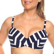 Femilet Indiana Bikini Top Moulded Hvit/Marine polyamid E 80 Dame