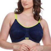 Elomi BH Energise Sports Bra Marine nylon E 85 Dame