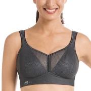 Anita BH Active Air Control DeltaPad Sports Bra Mørkgrå  C 95 Dame