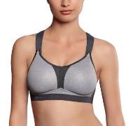 Anita BH Active Racerback Sports Bra Gråmelerad D 85 Dame