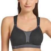 Anita BH Active Racerback Sports Bra Svart/Grå C 80 Dame