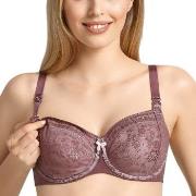 Anita BH Fleur Underwire Nursing Bra Berry/Lilac polyamid G 90 Dame