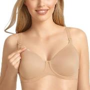 Anita BH Microfiber Underwire Nursing Bra Beige D 70 Dame