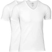 JBS 2P Bamboo T-shirt V-Neck Hvit Small Herre