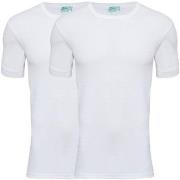 JBS 2P Organic Cotton T-Shirt Hvit økologisk bomull 3XL Herre