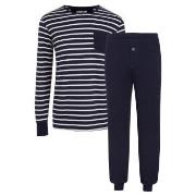 Jockey Cotton Nautical Stripe Pyjama Marine Stripet bomull XX-Large He...