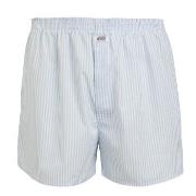 Jockey Woven Poplin Boxer Shorts Hvit m Rand bomull XX-Large Herre