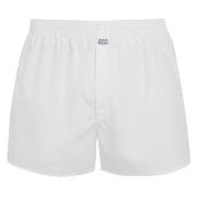 Jockey Woven Poplin Boxer Shorts Hvit bomull X-Large Herre