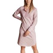 Calida Lovely Nights Nightdress Rosa Mønster bomull X-Large Dame
